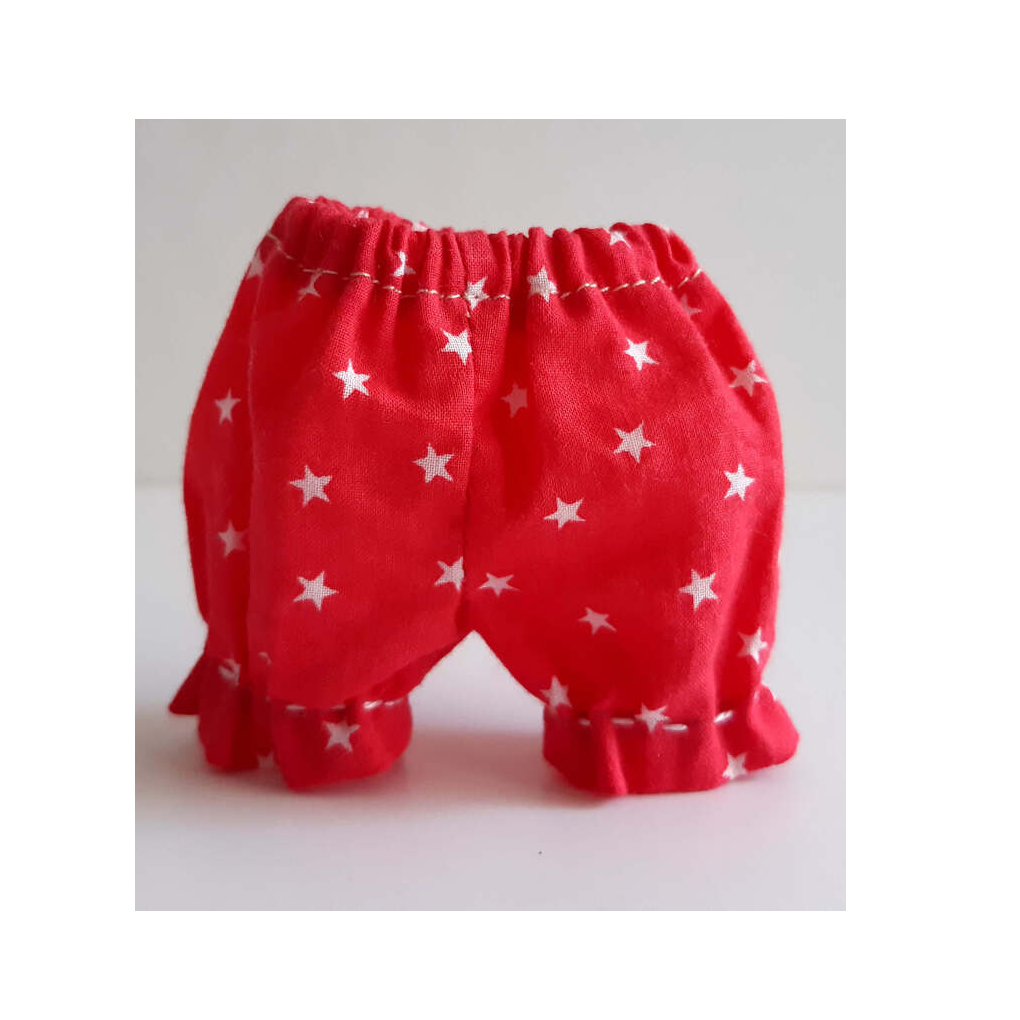 bermudas rojas