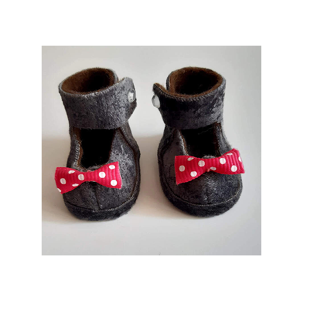 botines cinta roja